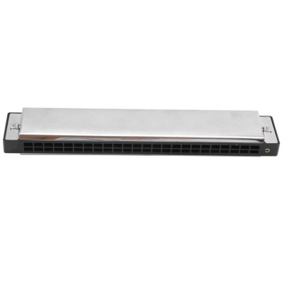 Muzicuta cu 24 de gauri din metal, design clasic Harmonica 24 foto
