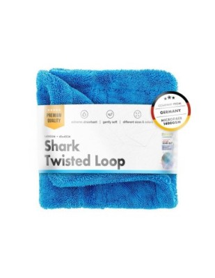Prosop auto ultra absorbant Chemicalworkz Shark Twisted Loop Towel, 1400GSM albastru 40x40 cm foto