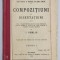 COMPOZITIUNI SI DISERTATIUNI de I. MANLIU, PARTEA I - BUCURESTI 1913
