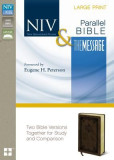 Side-By-Side Bible-PR-NIV/MS Large Print: Two Bible Versions Together for Study and Comparison