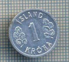 AX 138 MONEDA - ISLANDA - 1 KRONA -ANUL 1978 -STAREA CARE SE VEDE