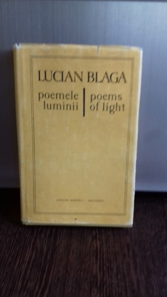 LUCIAN BLAGA - POEMELE LUMINII