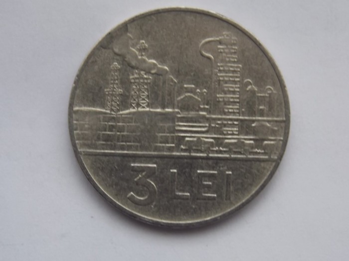 3 LEI 1963 ROMANIA
