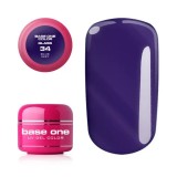 Gel UV Silcare Base One Color - Blue Inky 34, 5g