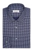 Camasa barbati slim bleumarin in carouri C001SL