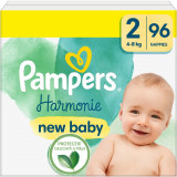 Scutece Pampers Harmonie Maxi Box Marimea 2, 4-8 kg, 96 buc