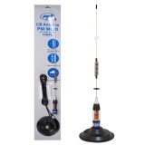Aproape nou: Antena CB PNI ML70 lungime 70cm, 26-30MHz, 200W, magnet 145 mm inclus