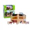 Set Grajd si Sura pentru animale cu Figurine Incluse