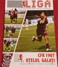 Program meci fotbal CFR 1907 CLUJ - "OTELUL" GALATI (09.12.2007)