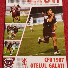 Program meci fotbal CFR 1907 CLUJ - "OTELUL" GALATI (09.12.2007)