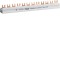 Bareta de alimentare 4P busbar furca 12M 63A Hager KDN463A