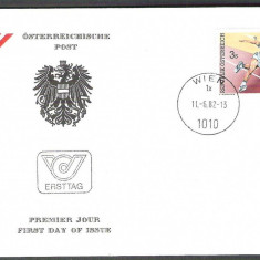 Austria Österreich 1982 Sport FDC K.184