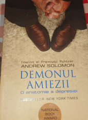 DEMONUL AMIEZII O anatomie a depresiei Andrew Solomon foto