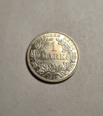 1 Mark Marca 1915 A UNC Superba Piesa de Colectie foto