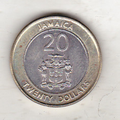 bnk mnd Jamaica 20 $ 2001 bimetal