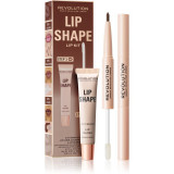 Makeup Revolution Lip Shape Kit set &icirc;ngrijire buze culoare Coco Brown 1 buc