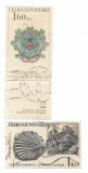 Cehoslovacia - Marci diverse (2 buc.), 1968, obliterate