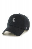 47brand șapcă Chicago White Sox culoarea negru, cu imprimeu, 47 Brand