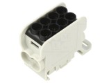 Bloc de distribuție pentru șină DIN