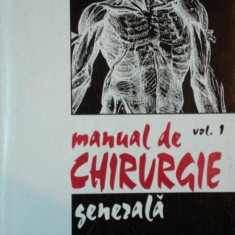 MANUAL DE CHIRURGIE GENERALA de RADU SERBAN PALADE, VOL I ,1999 *PREZINTA HALOURI DE APA