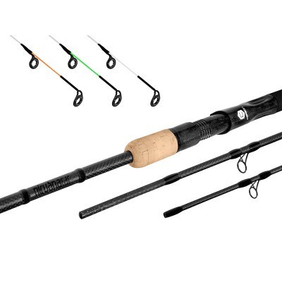 Lanseta feeder carbon Delphin NIRVANA FDR 3.6 m A: 80 g, 3 tronsoane foto