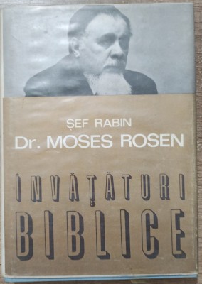 Invataturi biblice - Dr. Moses Rosen foto