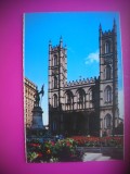 HOPCT 7279 BAZILICA NOTRE DAME -MONTREAL-QUEBEC -CANADA -AMERICA DE NORD -NECIRCULATA, Printata