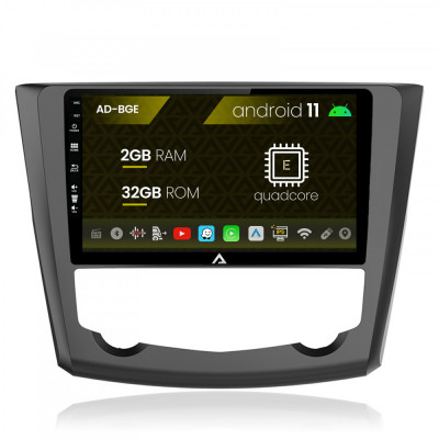 Navigatie Renault Kadjar, Android 11, E-Quadcore 2GB RAM + 32GB ROM, 9 Inch - AD-BGE9002+AD-BGRKIT364 foto
