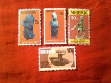 Serie Nigeria 1978 - Arta Africana, 4 valori