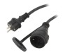 Prelungitor electric 10m negru 10A, Goobay