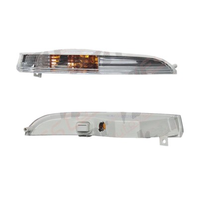 Lampa semnalizare fata in bara Volkswagen Passat CC (3CC) 06.2008-02.2012, alb, cu suport bec, tip bec H21W, DEPO 341-1610L-AQ-C, partea stanga foto