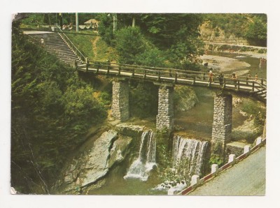 F3 - Carte Postala - Olanesti, Cascada, circulata 1977 foto