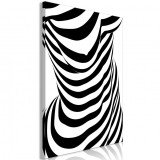 Cumpara ieftin Tablou - Zebra Woman (1 Part) Vertical 80x120 cm