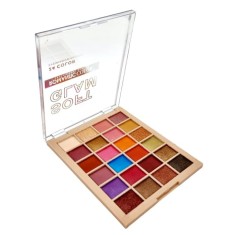 Paleta Fard, Makeup, Romantic Color, Soft Glam, 24 Culori, 02, 24 g