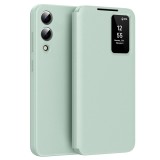 Husa tip carte Samsung Galaxy S25 Edge SmartView Series, verde