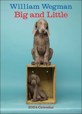 William Wegman Big and Little 2024 Wall Calendar foto