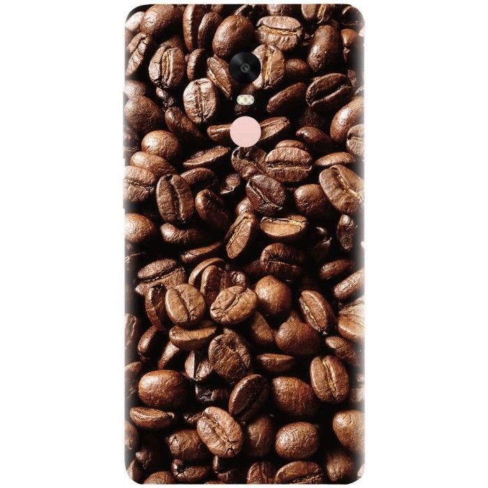 Husa silicon pentru Xiaomi Remdi Note 4X, Coffee Beans