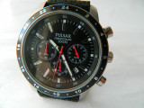 Ceas barbatesc Pulsar (by seiko) Chronograph , 100M cod P10, Analog, Casual, Otel