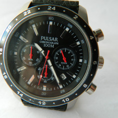 Ceas barbatesc Pulsar (by seiko) Chronograph , 100M cod P10