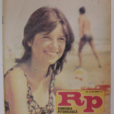 ROMANIA PITOREASCA , REVISTA LUNARA EDITATA DE MINISTERUL TURISMULUI , NR.8 , AUGUST , 1981