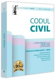 Codul civil: septembrie 2024 - Paperback brosat - Dan Lupaşcu - Universul Juridic