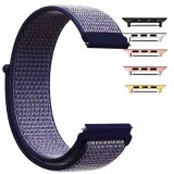 Curea material textil, compatibila cu Apple Watch 9|8|7|6|5|4|3|2|1 Series, 49mm|45mm|44mm|42mm, Savoy Blue