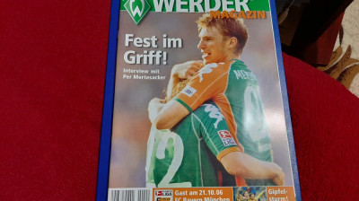 program Werder Bremen - Bayern Munchen foto