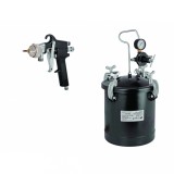 Pistol de vopsit cu rezervor 10L Raider RD-PT02, furtun 3 m