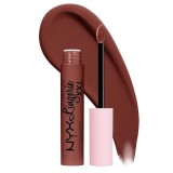 Ruj Lichid Mat, NYX Professional Makeup, Lip Lingerie XXL, 10 Low Cut, 4 ml