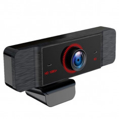 Camera web iUni, Full HD, 1920x1080, Microfon incorporat, USB 2.0, Plug &amp;amp; Play foto