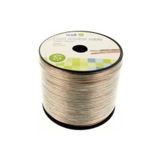 Cablu difuzor transparent 2x1.5mm CCA Well LSP-CCA1.50TT-100-WL