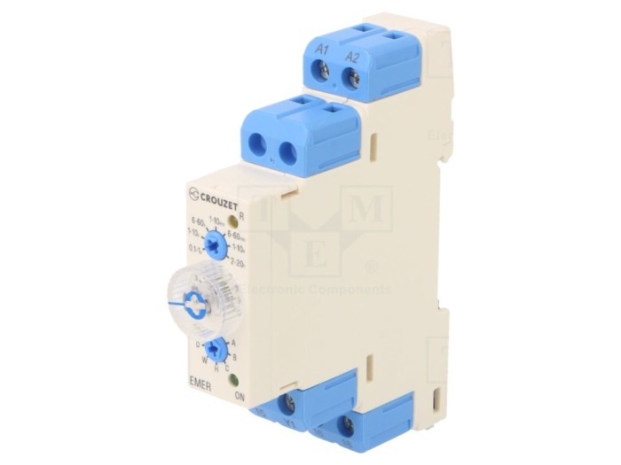 "Timer Programabil 0,1s-20h SPDT 250VAC/5A IP20"