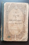 Tables des logarithmes a cinq decimales - J. Dupuis (1925) - limba franceză