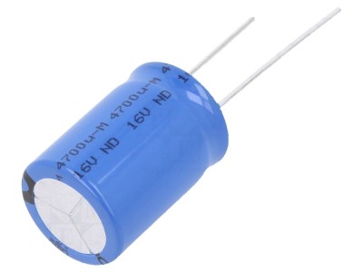 Condensator electrolitic THT 4,7mF 16V foto